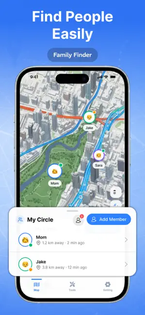 Phone Location Tracker: Traqly iPhone screenshot 4