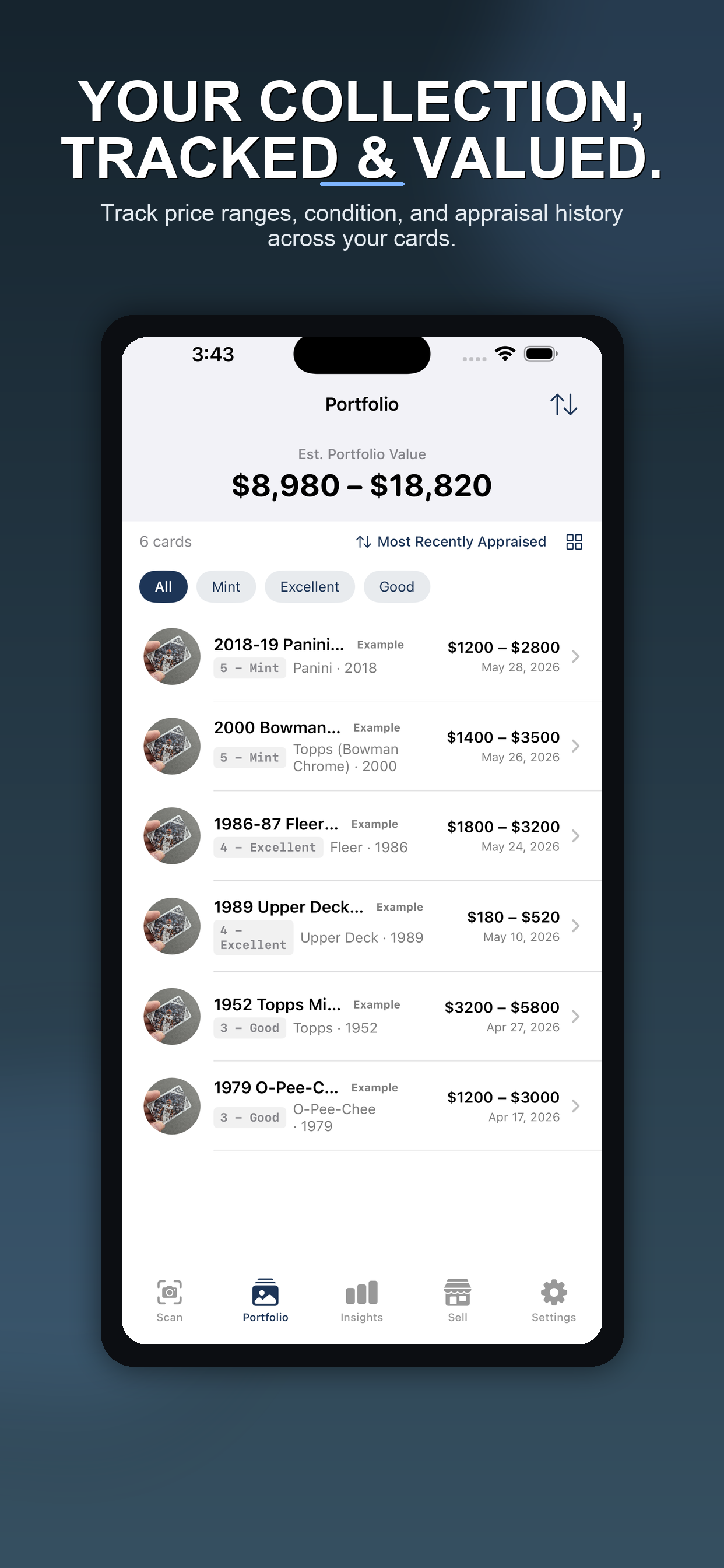 Sports Card Valuator screenshot 5