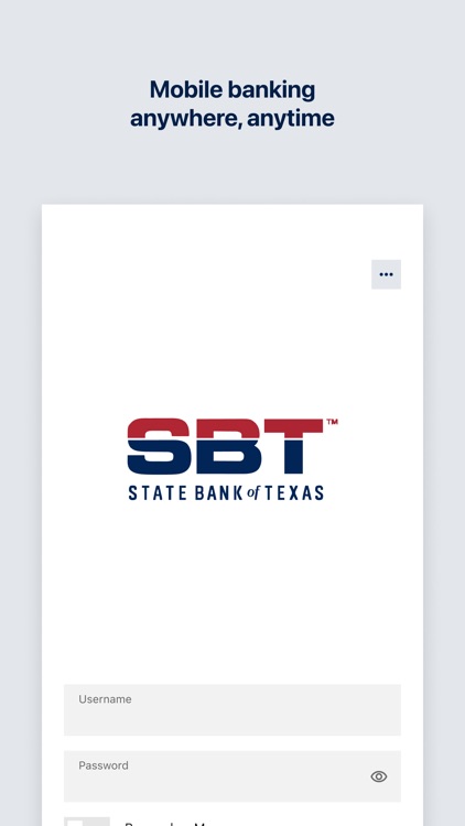 State Bank of Texas - SBT
