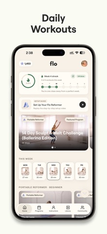 Flo Pilates Screenshot 2 of 6