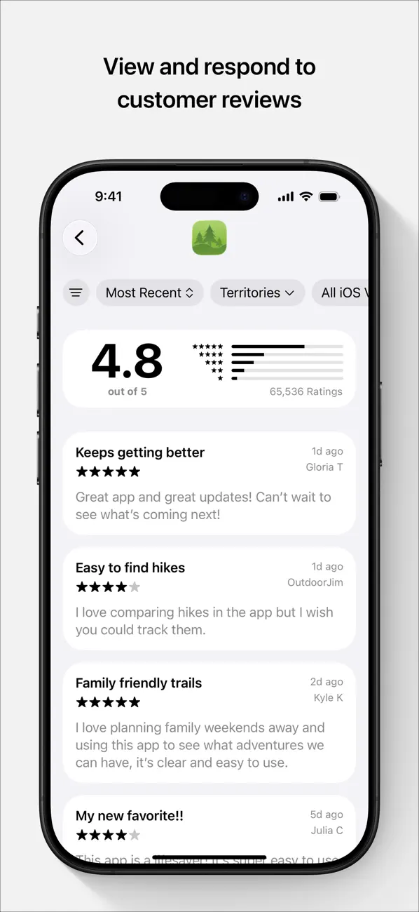#5. App Store Connect (iOS) Által: Apple