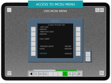 A320 FAP Simulator iPad screenshot
