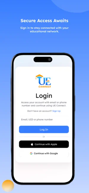 UE Connect screenshot 2