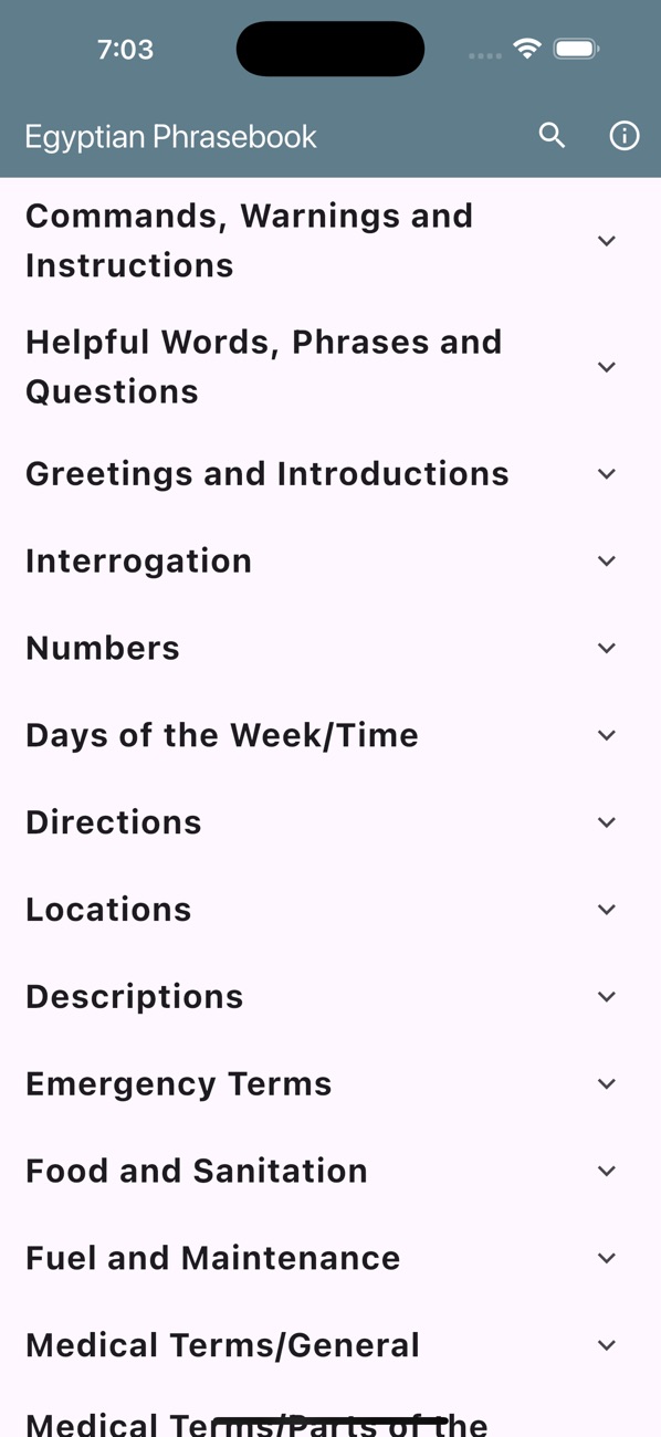 egyptian phrasebook iphone images 1