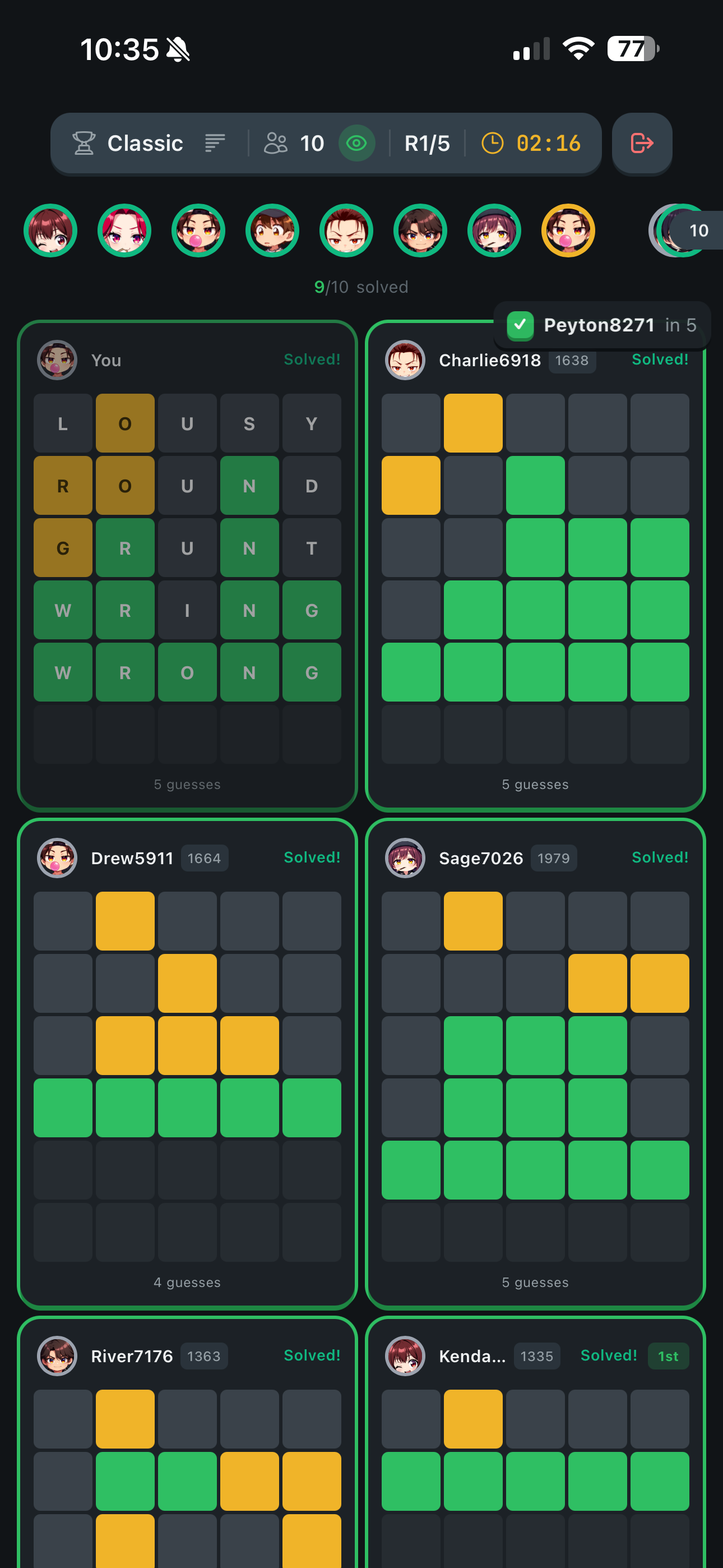 Word Warz: Royale screenshot 2