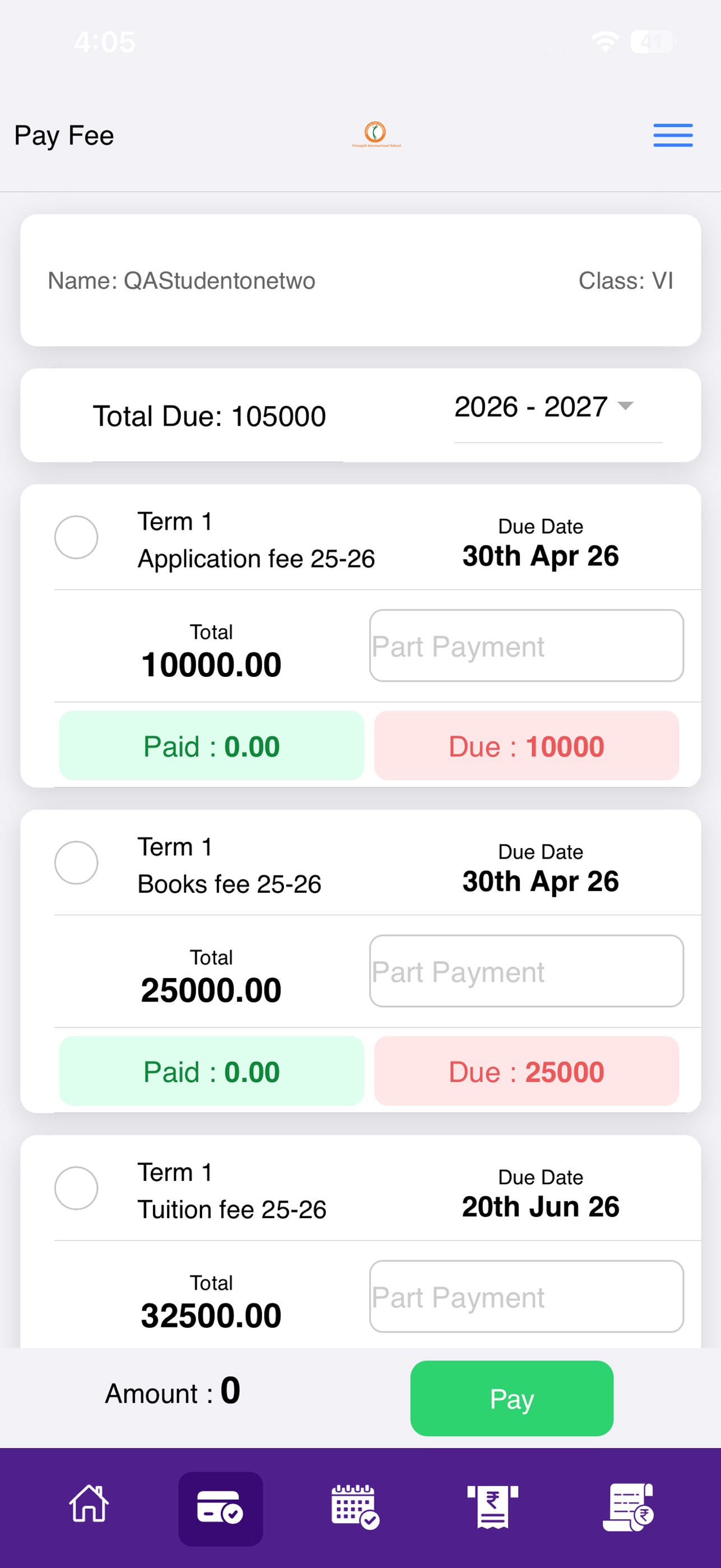 Screenshot 3 of GITANJALI INTERNATIONAL SCHOOL