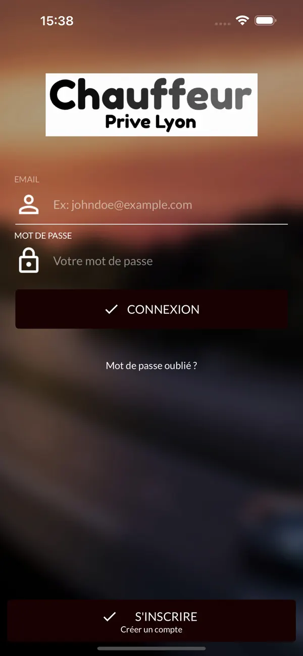 Screenshot #1 pour CHAUFFEUR PRIVE LYON VTC