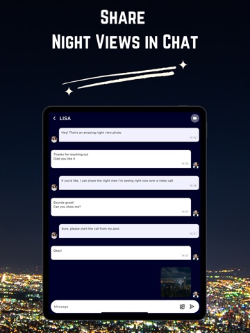 YORU -Share night views live iPad screenshot