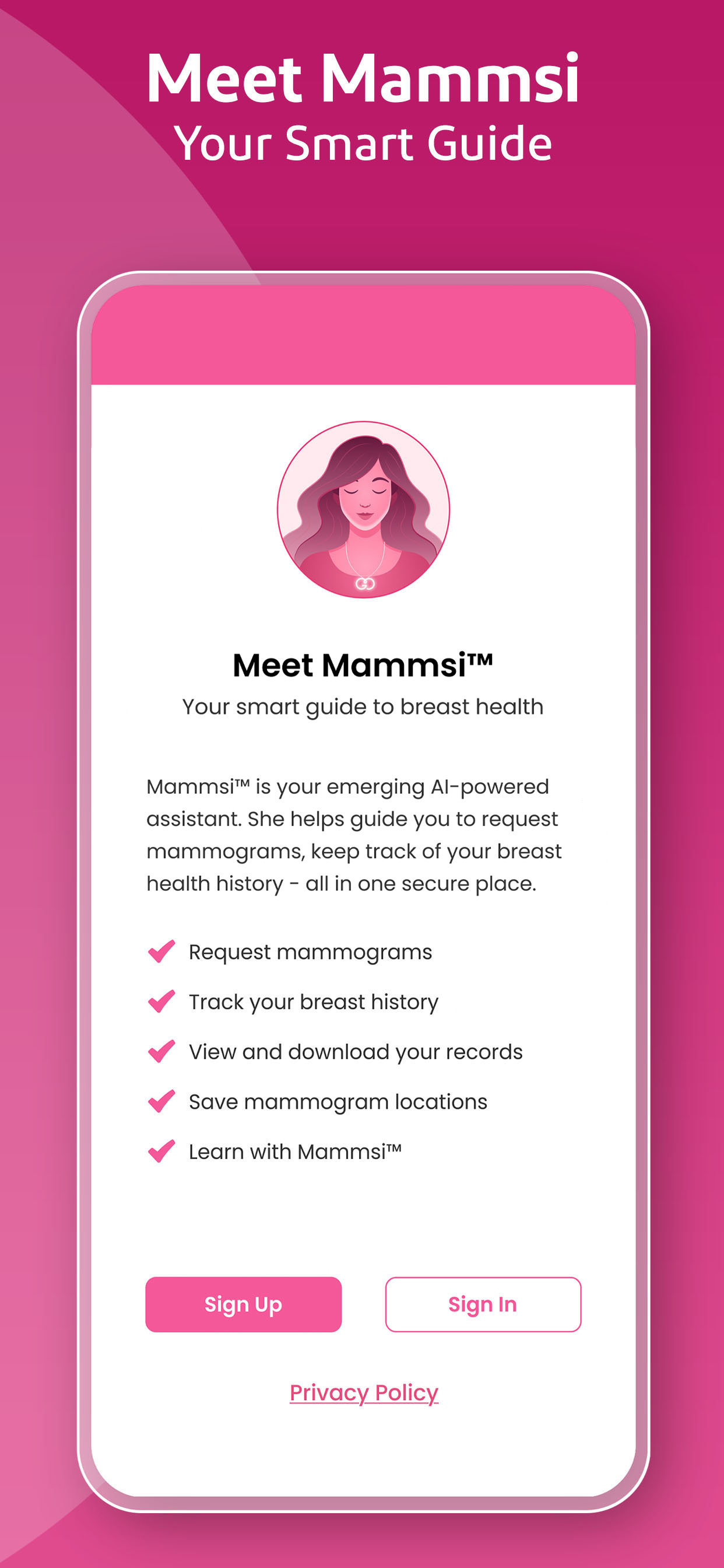 MammoVault by Send Mammogram screenshot 3