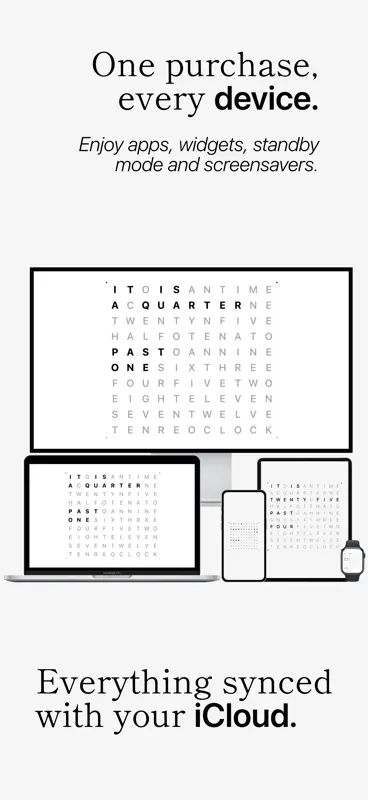 Word Clock Pro - Widget screenshot 6 of 7