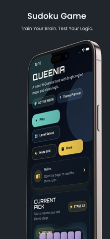 Queenia: Sudoku Puzzle Screenshot 1 of 5
