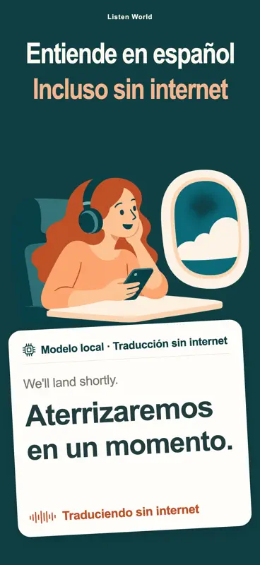 Listen World: Traductor de Voz screenshot 6 of 10