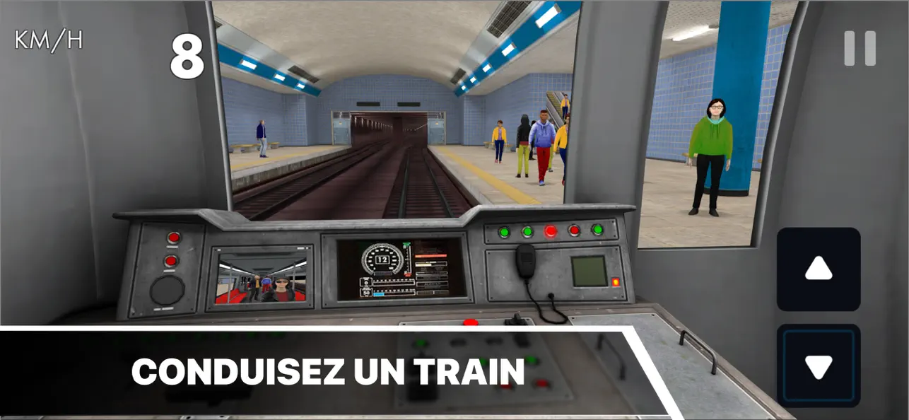 Screenshot #1 pour Simulateur du Métro de Vienne