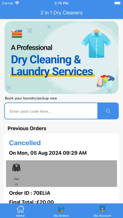 2 in 1 Dry Cleaners