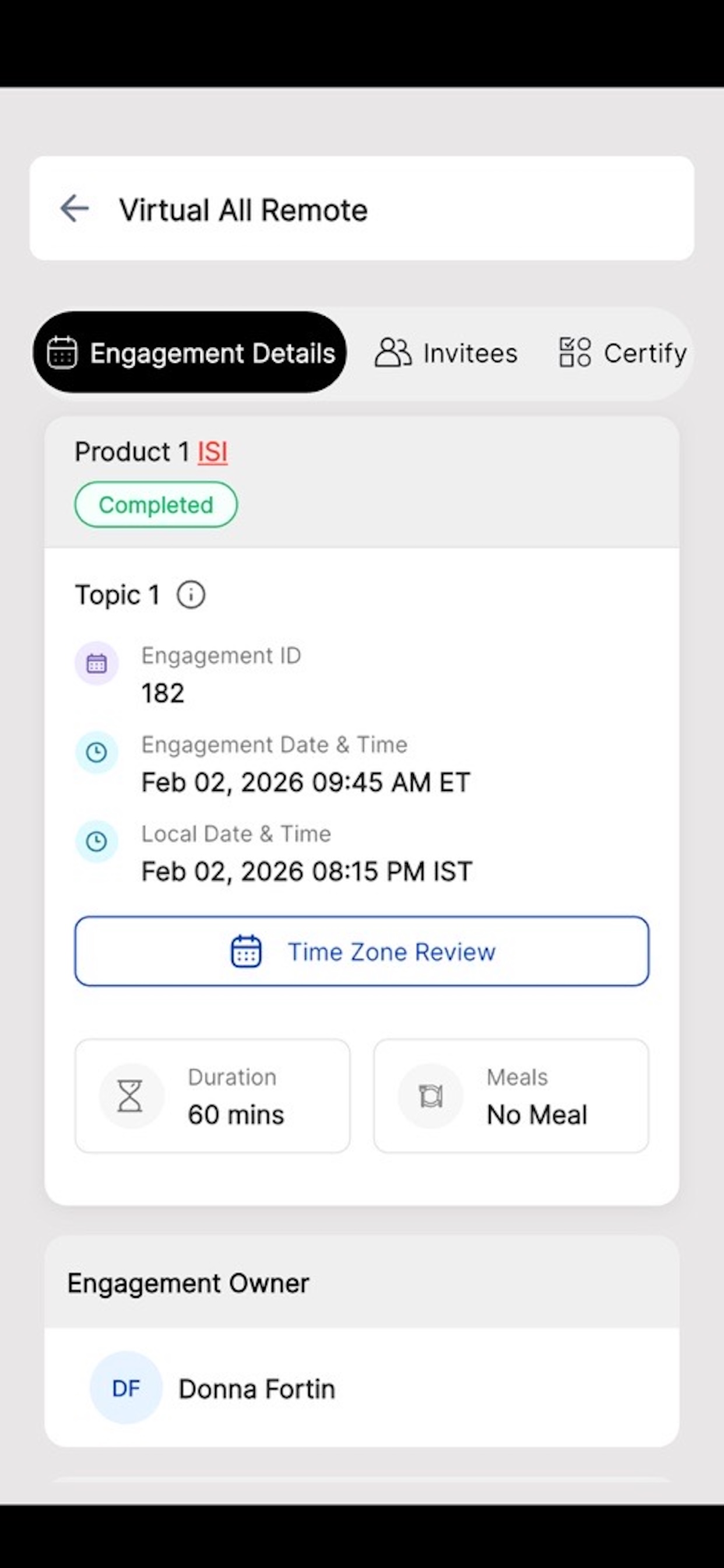IQVIA Expert Events screenshot 3