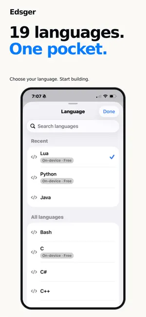 Edsger: AI Code Editor screenshot 2
