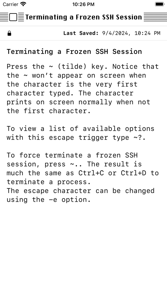 #2. Notes for Lucky (macOS) Podle: And a Dinosaur