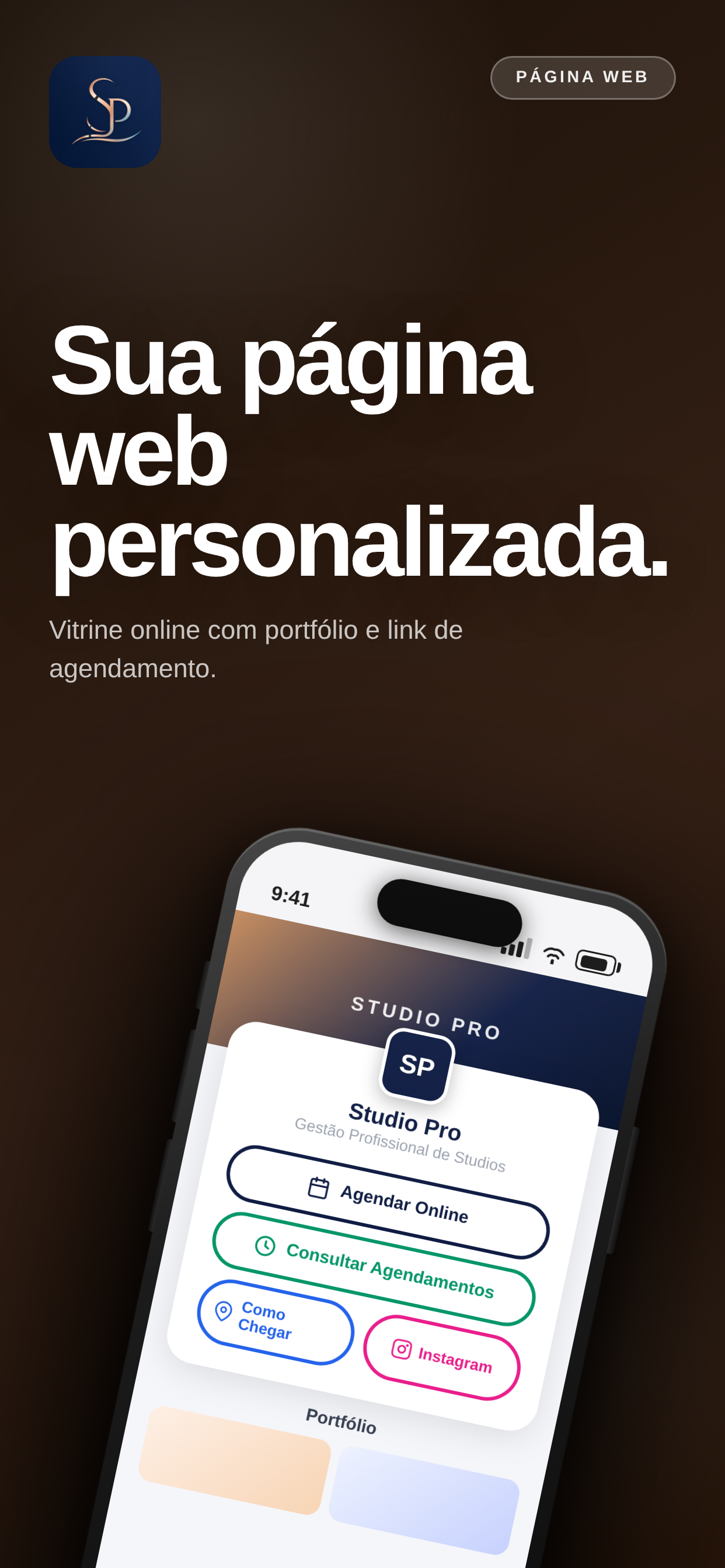 Studio Pro: Agenda e Gestão