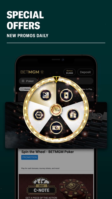BetMGM Poker - New Jersey Screenshot