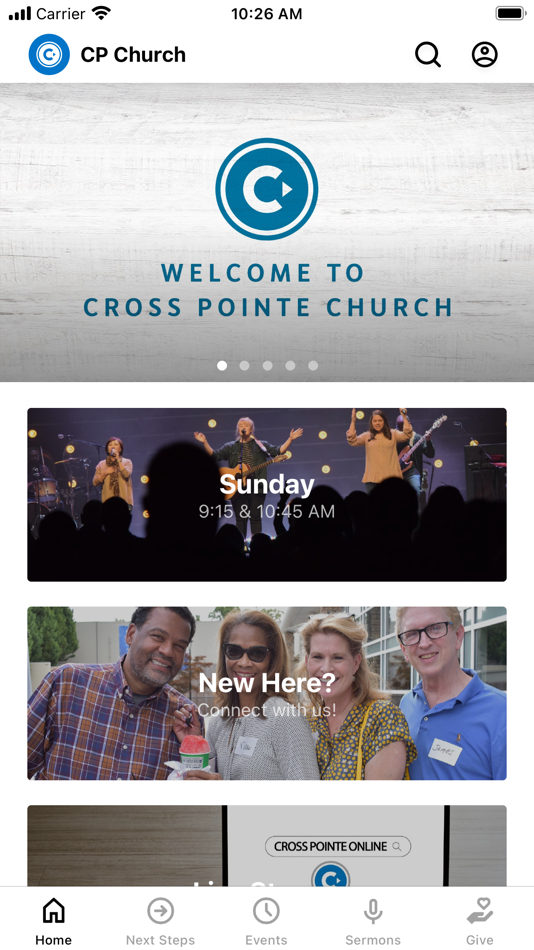 #1. My Cross Pointe (iOS) 由: CROSS POINTE THE CHURCH AT GWINNETT CENTER, INC.