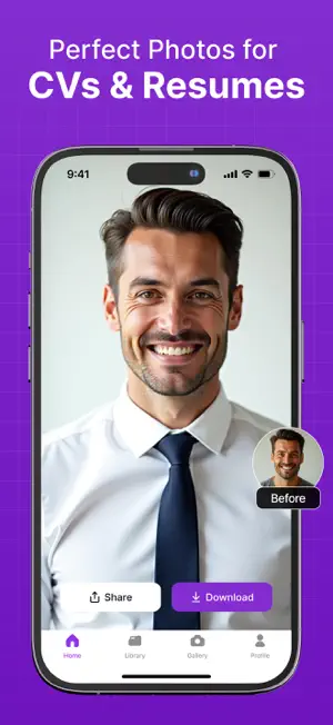Professional AI Headshot: APM screenshot 2