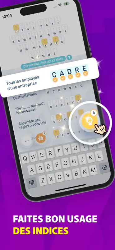 Crostic Crossword－Mots fléchés screenshot 4 of 6