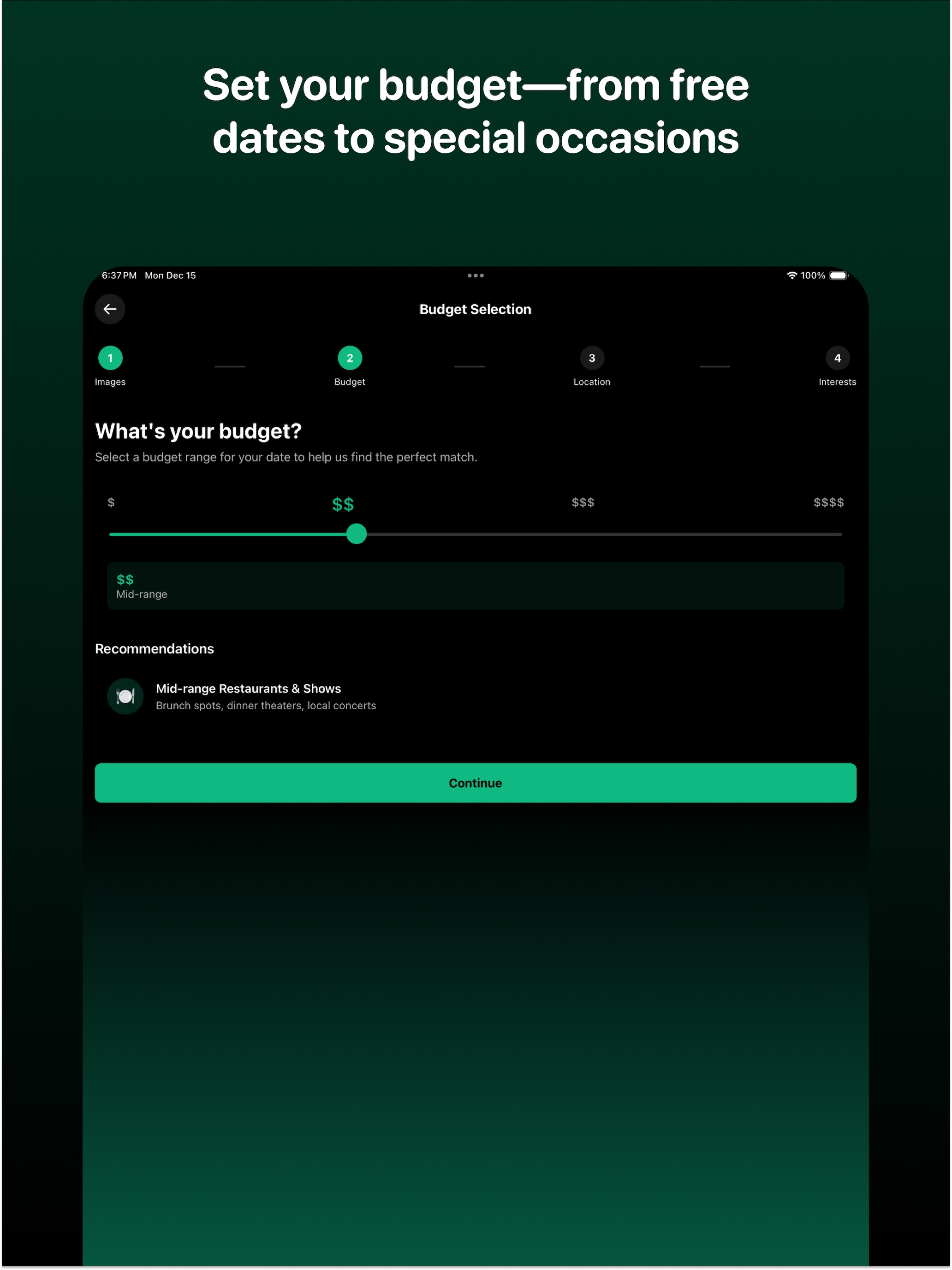 Made Plans: Smart Date Ideas screenshot 13