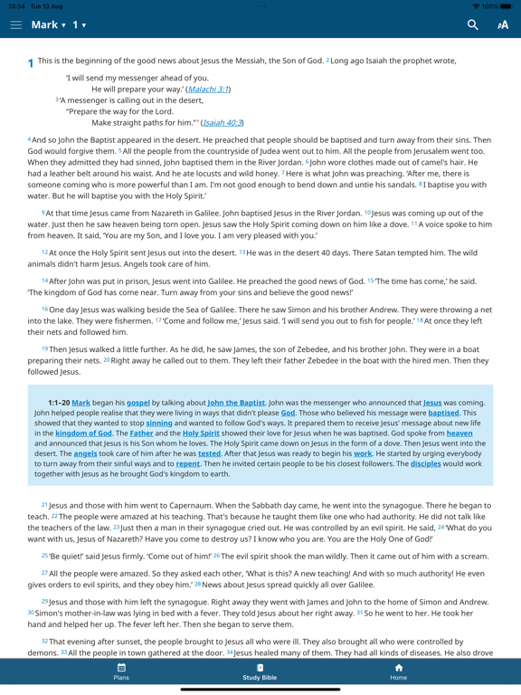 Screenshot #5 pour Biblica Study Bible