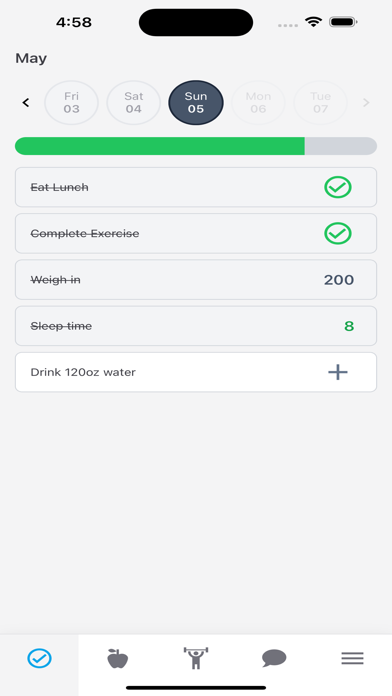 All-out Fitness Screenshot