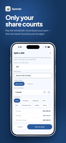 Spendo app Screenshot 7 of 9