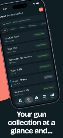 Ammofy - Gun & Ammo Tracker iPhone screenshot