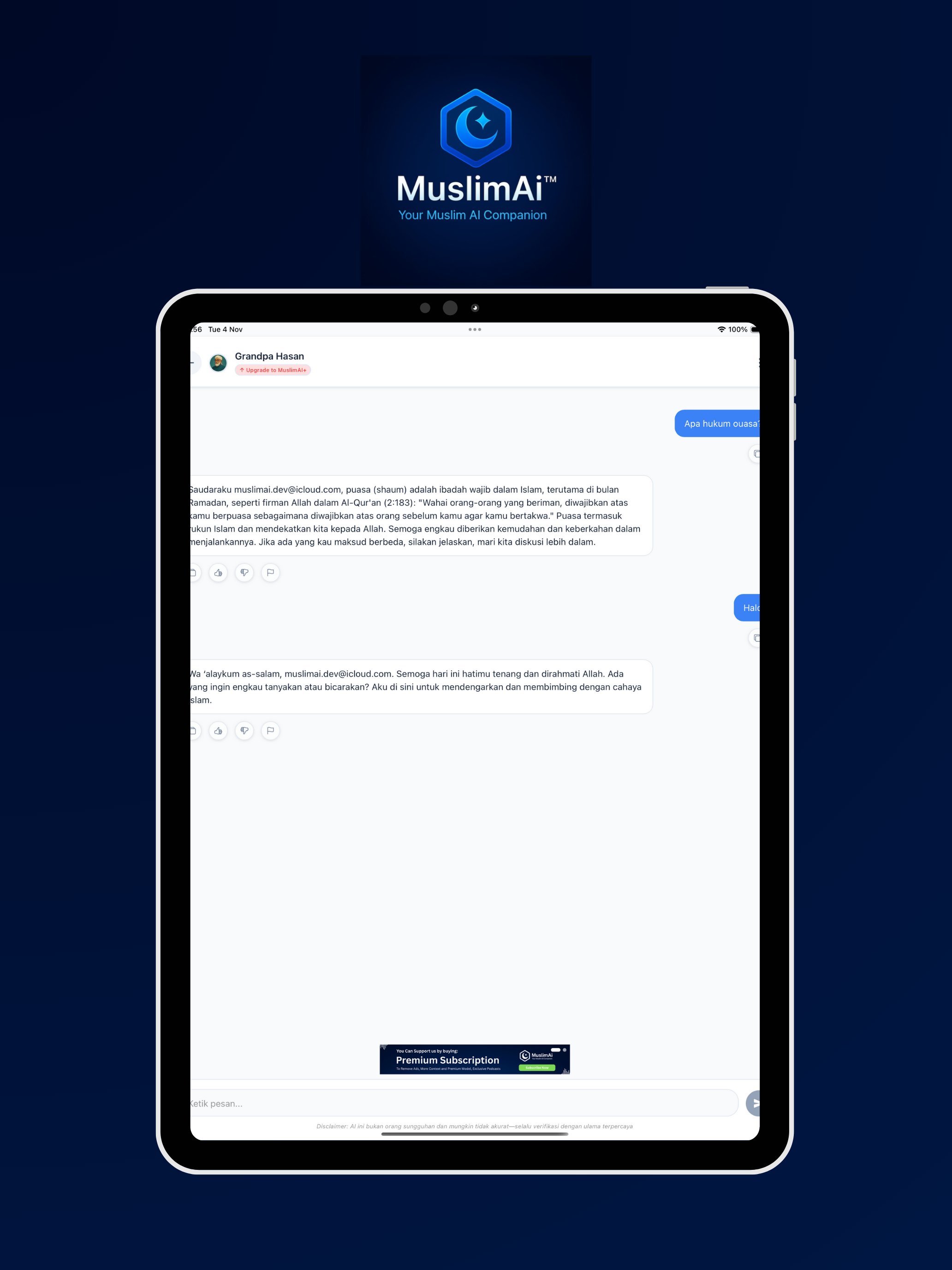 Muslim AI Companion
