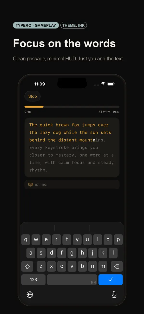 Screenshot #1 pour Typero