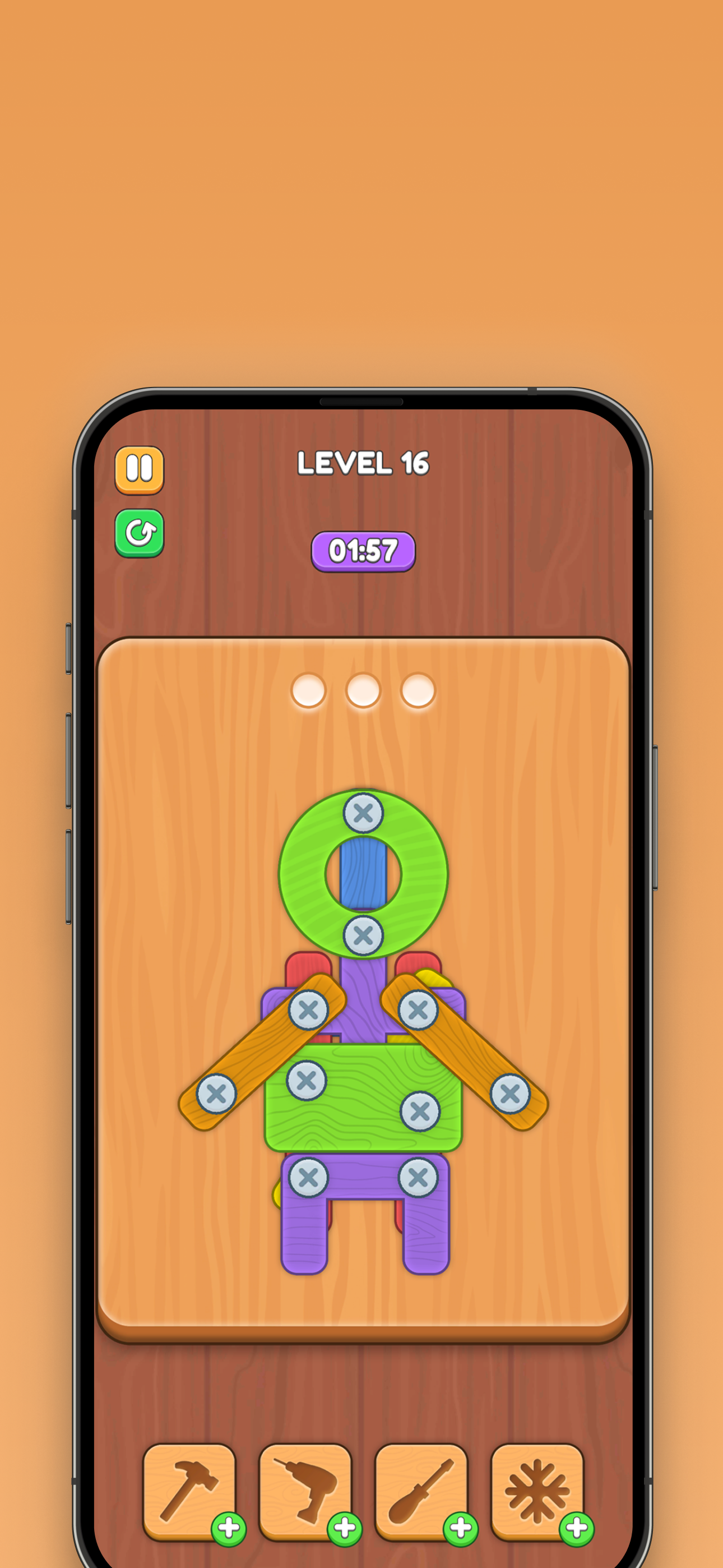 ねじパズルでポイ活：あたまを使うナットパズルゲームでポイント screenshot 4