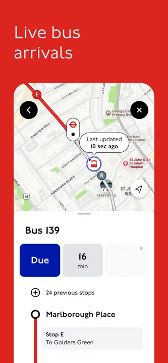TfL Go : capture d’écran 4 sur 8