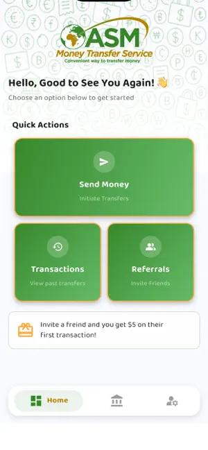 ASM Money Transfer screenshot 1