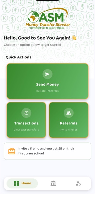 ASM Money Transfer Screenshot 1 of 5