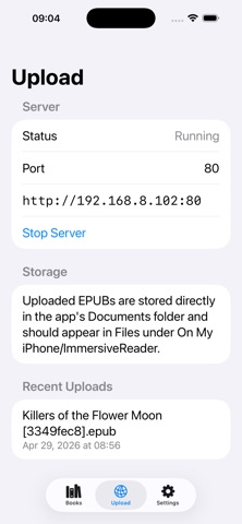 EPUB Player Screenshot 3 of 4