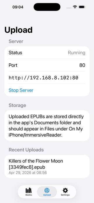 EPUB Player Screenshot 3 of 4