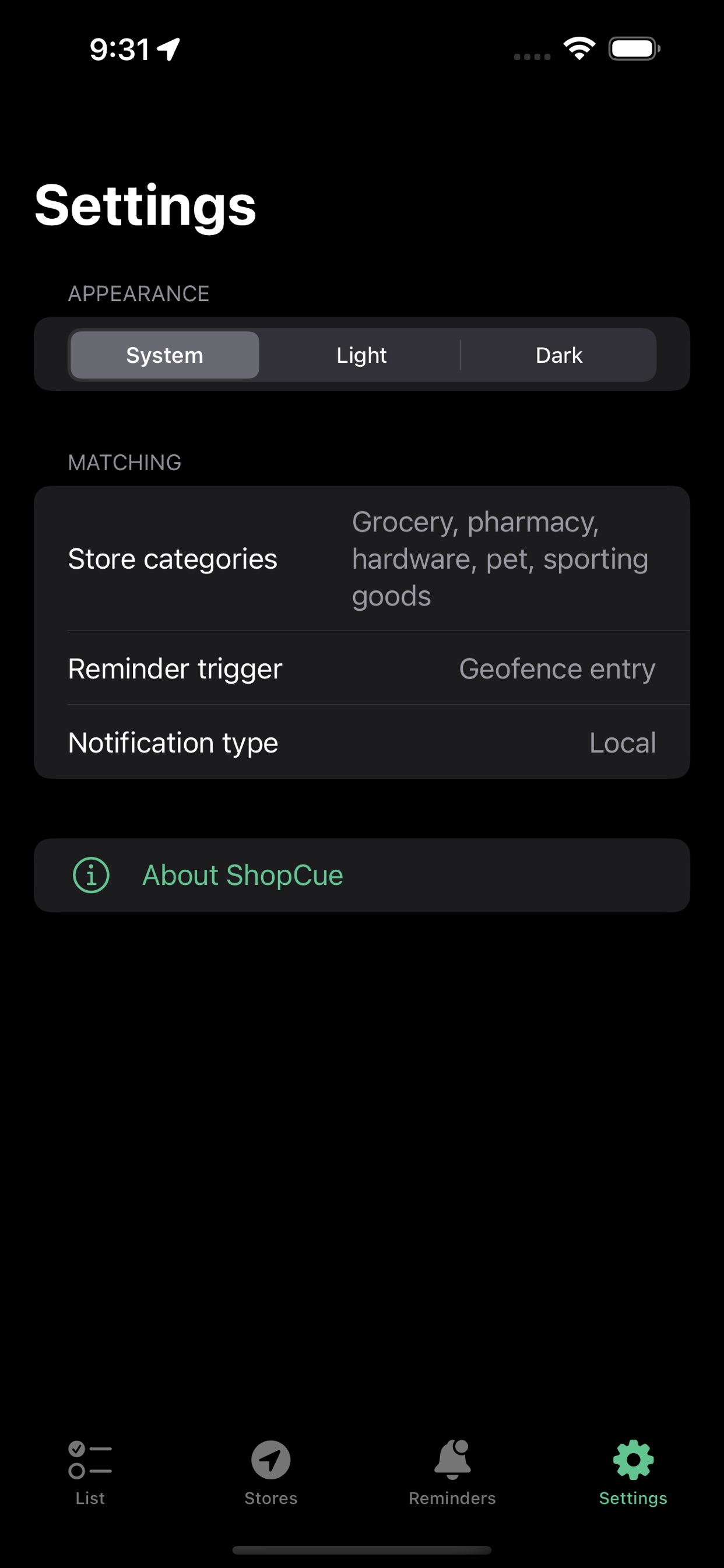 Screenshot 1 of ShopCue