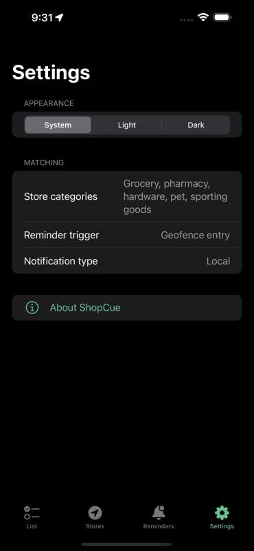 ShopCue screenshot 1 of 4