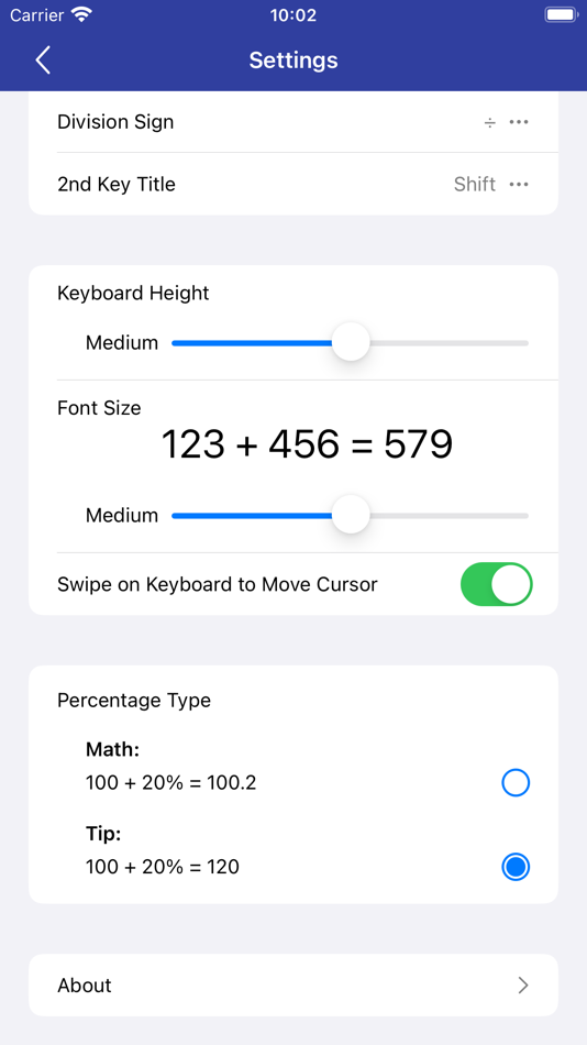#10. Percentage Calculator - Cal (iOS) 由: 长宏 侯