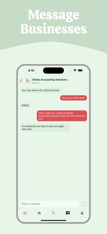 linkBD iPhone screenshot