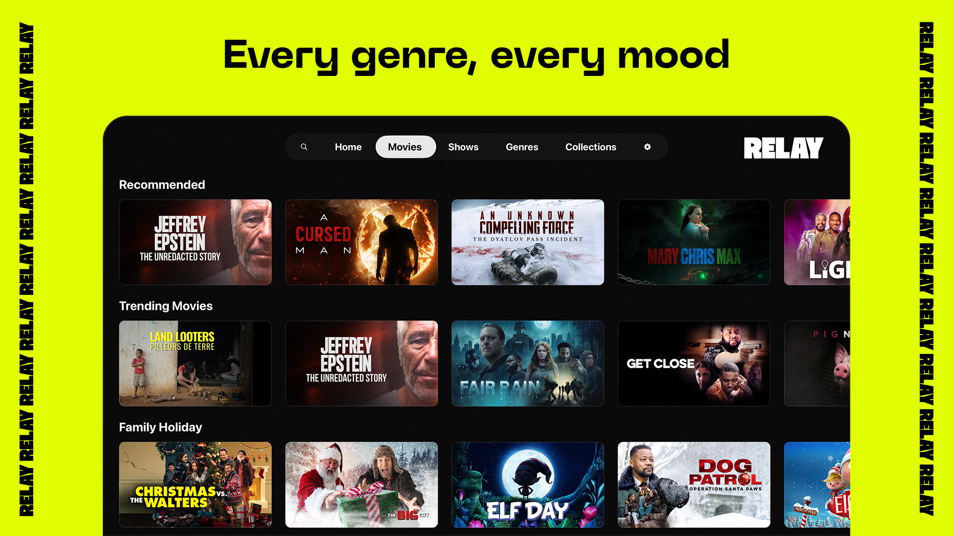 Relay: Stream Movies & TV