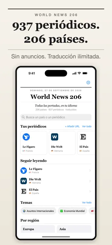 World News 206・Traducción screenshot 1 of 5