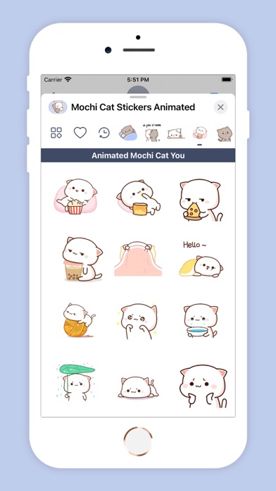 Mochi Cat Stickers Animated Screenshot 5 of 5
