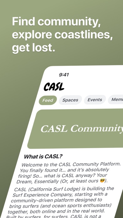 CASL Community iPhone screenshot 2 - Social Networking app