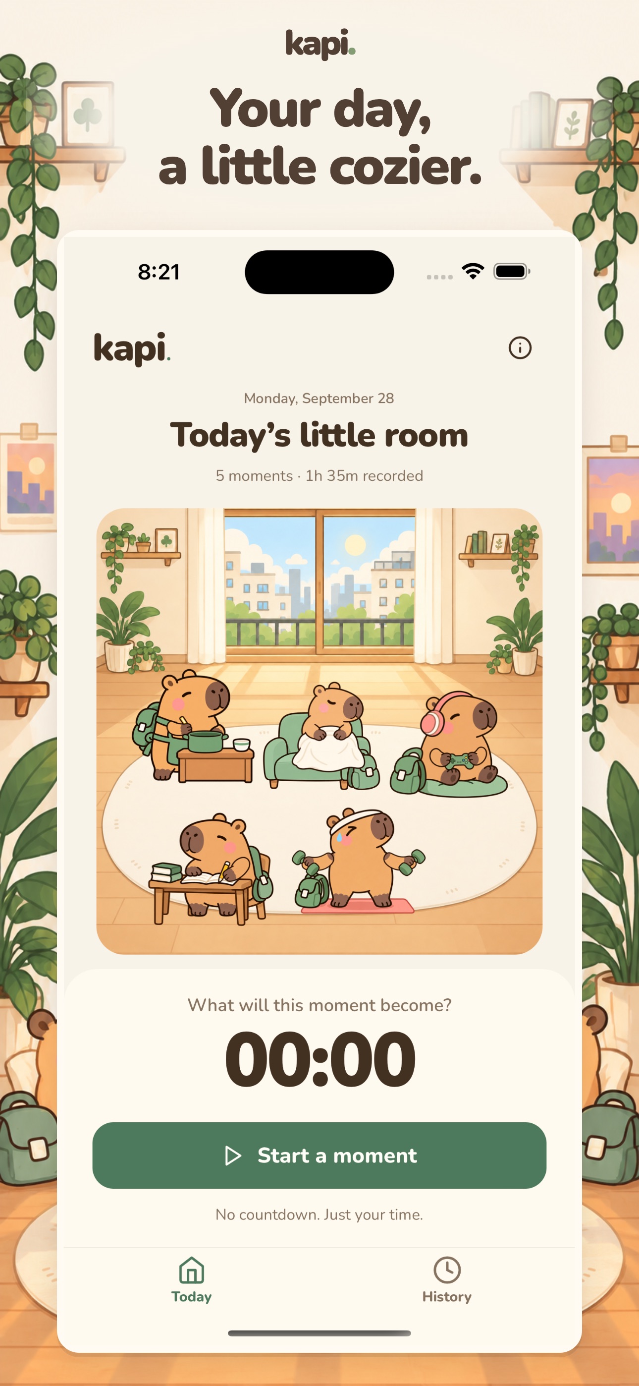 Screenshot 1 of Kapi: Little Moments