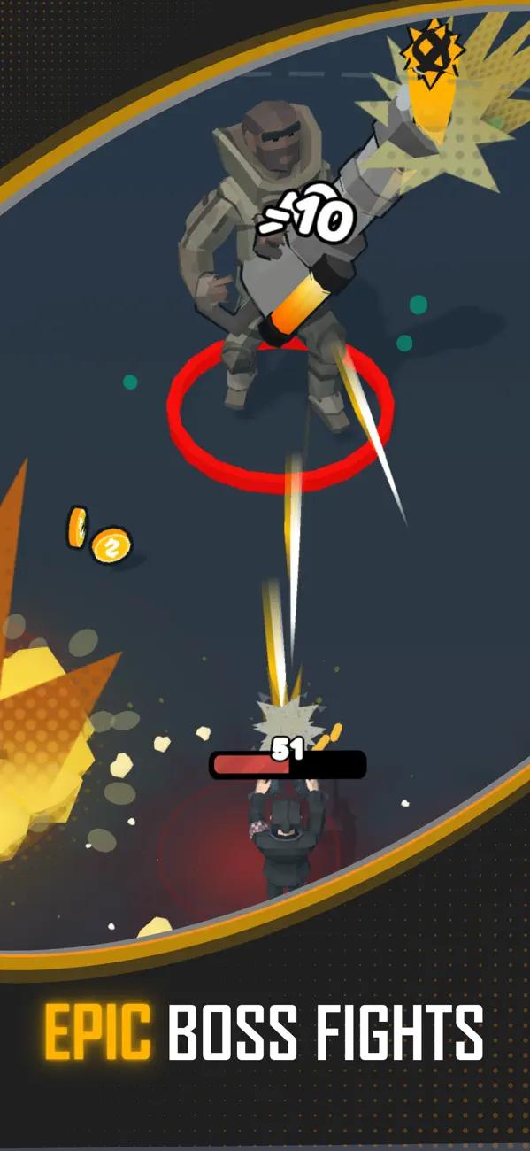 Heat Rush: Hero Shooter iOS Mod IPA screenshot 5 - iOS game interface