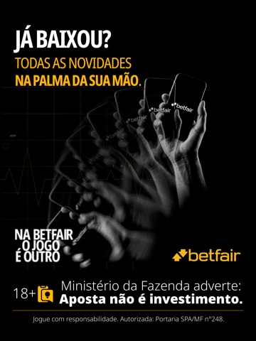 Betfair Esportes Brasil iPad screenshot 5